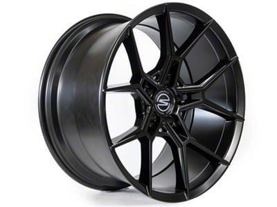 Select Precision Alloys Alpine Satin Black Wheel; 20x10.5; 38mm Offset (87-95 Jeep Wrangler YJ)