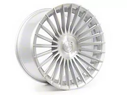 Select Precision Alloys Bristol Gloss Silver Machined 6-Lug Wheel; 24x10; 19mm Offset (22-25 Tundra)