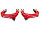 Send-It Suspension Billet Adjustable Front Upper Control Arms; Red (03-24 4Runner)