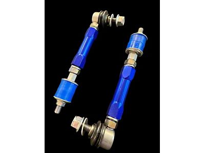 Send-It Suspension Heavy Duty Adjustable Sway Bar End Links; Rear (03-24 4Runner)