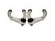 Send-It Suspension Billet Adjustable Front Upper Control Arms; Silver (07-21 Tundra)