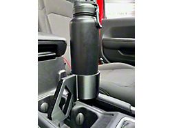 Sheltech 3D 3rd Cup Holder; Black (20-24 Jeep Gladiator JT)