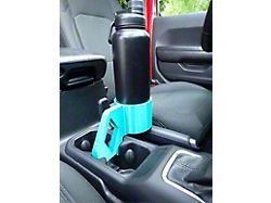 Sheltech 3D 3rd Cup Holder; Teal (20-24 Jeep Gladiator JT)