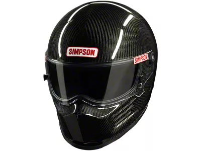 Simpson SA2020 Bandit Racing Helmet; Carbon Fiber; Large