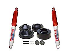 SkyJacker 2-Inch Front / 3/4-Inch Rear Spacer Leveling Kit with Hydro Shocks (07-18 Jeep Wrangler JK)