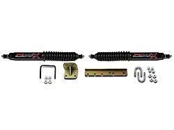 SkyJacker Black MAX Dual Steering Stabilizer Kit (76-95 Jeep CJ5, CJ7 & Wrangler YJ)