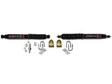 SkyJacker Black MAX Dual Steering Stabilizer Kit (97-06 Jeep Wrangler TJ)