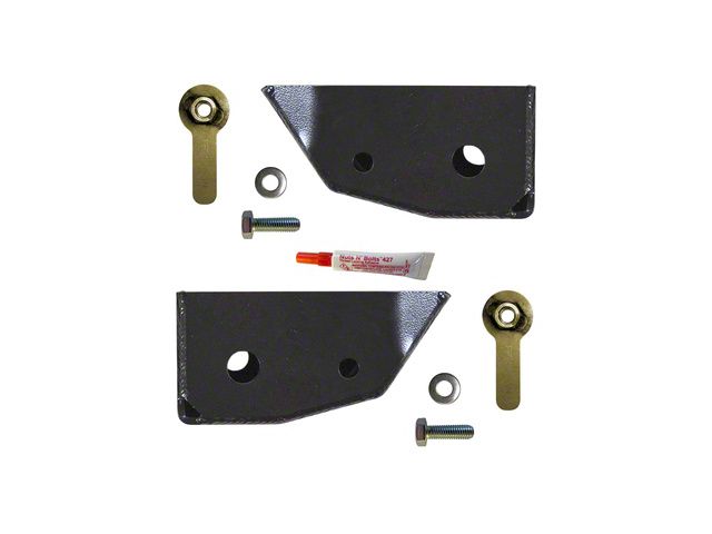 SkyJacker Rear Lower Shock Skid Plates (21-24 Bronco)