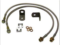 SkyJacker Front Stainless Steel Brake Lines for 3 to 8-Inch Lift (84-01 Jeep Cherokee XJ)