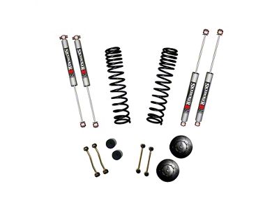 SkyJacker 2.50-Inch Dual Rate Long Travel Suspension Lift Kit with 1-Inch Rear Coil Spacers and M95 Performance Shocks (20-24 Jeep Gladiator JT Launch Edition, Rubicon)