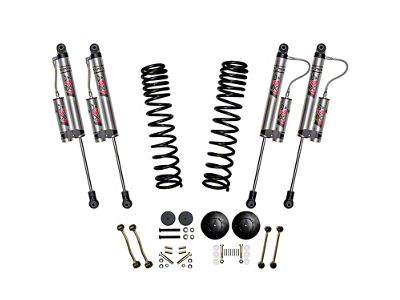 SkyJacker 2.50-Inch Suspension Lift Kit with ADX 2.0 Remote Reservoir Shocks (20-24 3.6L Jeep Gladiator JT, Excluding Launch Edition, Mojave & Rubicon)