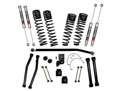 SkyJacker 4.50-Inch Dual Rate Long Travel Suspension Lift Kit with 3-Inch Rear Coil Springs and M95 Performance Shocks (20-24 Jeep Gladiator JT Launch Edition, Rubicon)