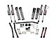 SkyJacker 4.50-Inch Suspension Lift System with ADX 2.0 Remote Reservoir Shocks (20-24 3.6L Jeep Gladiator JT Launch Edition, Rubicon)