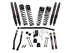 SkyJacker 5.50-Inch Dual Rate Long Travel Suspension Lift Kit with Black MAX Shocks (21-25 3.0L EcoDiesel Jeep Gladiator JT, Excluding Rubicon)