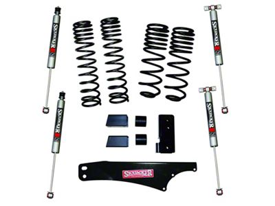 SkyJacker 2 to 2.50-Inch Dual Rate Long Travel Suspension Lift Kit with M95 Performance Shocks (07-18 Jeep Wrangler JK 2-Door)