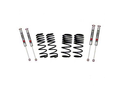 SkyJacker 2 to 2.50-Inch Lowering Sport Springs with M95 Performance Shocks (21-24 Jeep Wrangler JL 4xe, Excluding Rubicon)