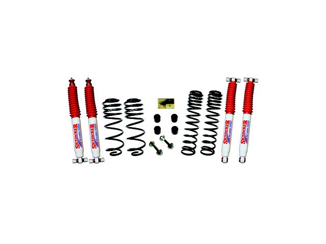 SkyJacker 2.50-Inch Dual Rate Long Travel Suspension Lift Kit with Hydro Shocks (97-06 Jeep Wrangler TJ)