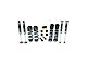 SkyJacker 2.50-Inch Dual Rate Long Travel Suspension Lift Kit with M95 Performance Shocks (97-06 Jeep Wrangler TJ)