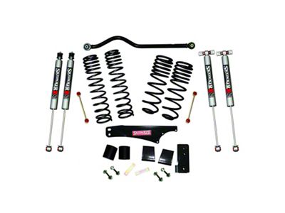 SkyJacker 3.50 to 4-Inch Dual Rate Long Travel Suspension Lift Kit with M95 Performance Shocks (07-18 Jeep Wrangler JK 2-Door)