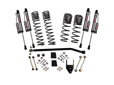 SkyJacker 3.75-Inch Dual Rate Long Travel Suspension Lift Kit with ADX 2.0 Remote Reservoir Shocks (21-24 Jeep Wrangler JL 4xe, Excluding Rubicon)