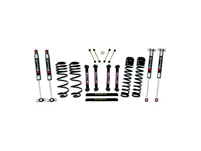 SkyJacker 4-Inch Dual Rate Long Travel Suspension Lift Kit with M95 Performance Shocks (97-02 Jeep Wrangler TJ)