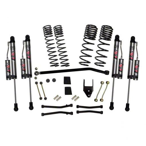 SkyJacker Jeep Wrangler 4.50-Inch Dual Rate Long Travel Suspension Lift ...