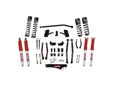 SkyJacker 6-Inch Dual Rate Long Travel Suspension Lift Kit with Hydro Shocks (07-18 Jeep Wrangler JK 4-Door)