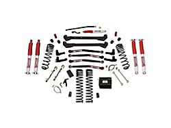 SkyJacker 6-Inch Dual Rate Long Travel Suspension Lift Kit with Lower Links and Nitro Shocks (97-06 Jeep Wrangler TJ)