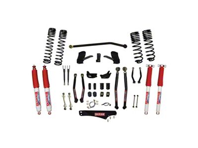 SkyJacker 7-Inch Dual Rate Long Travel Suspension Lift Kit with Hydro Shocks (07-18 Jeep Wrangler JK 2-Door)