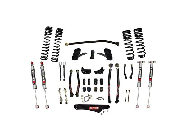 SkyJacker 7-Inch Dual Rate Long Travel Suspension Lift Kit with M95 Performance Shocks (07-18 Jeep Wrangler JK 2-Door)