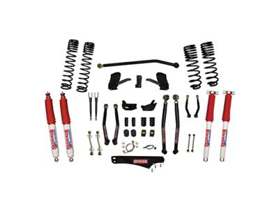 SkyJacker 7-Inch Dual Rate Long Travel Suspension Lift Kit with Nitro Shocks (07-18 Jeep Wrangler JK 2-Door)