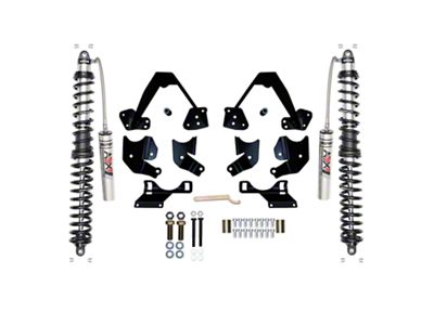 SkyJacker ADX 2.0 Adventure Series Remote Reservoir Rear Coil-Overs with Mounting Brackets for 3.50 to 6-Inch Lift (21-25 Jeep Wrangler JL 4xe)