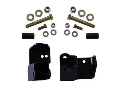 SkyJacker Front Outboard Shock Mounting Brackets (18-24 Jeep Wrangler JL)