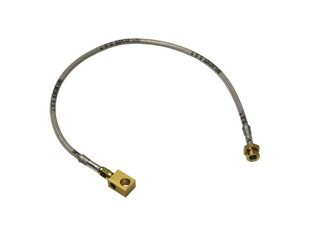 SkyJacker Rear Stainless Steel Brake Lines for 2.50 to 5-Inch Lift (76-86 Jeep CJ5 & CJ7)