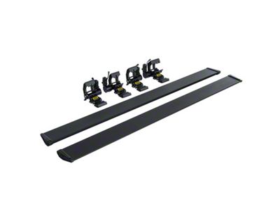 Smittybilt Command Series Dual Motor Power Running Boards; Black (10-24 4Runner)