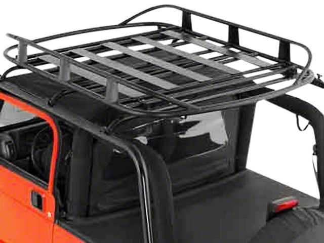 Smittybilt Rugged Rack Roof Basket; 250 lb. Rating (Universal; Some Adaptation May Be Required)