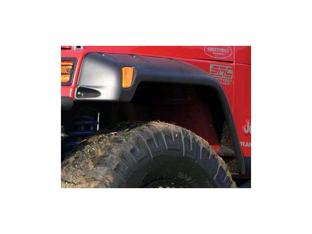 Smittybilt 6-Inch Fender Flares; Rear (87-95 Jeep Wrangler YJ)