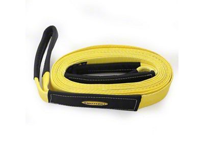 Smittybilt 3-Inch x 30-Foot Recovery Tow Strap; 30,000 lb.