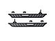 Smittybilt Apollo Rock Sliders with Steps; Textured Black (21-24 Bronco 4-Door)