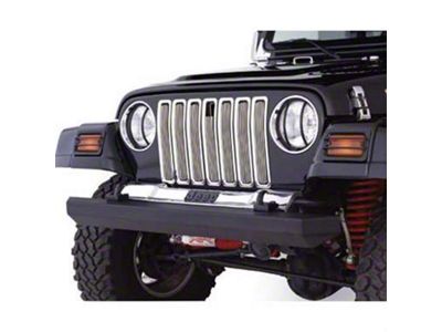 Smittybilt Billet Aluminum Grille Inserts - Chrome (97-06 Jeep Wrangler TJ)