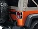 Smittybilt Euro Tail Light Guards; Stainless Steel (07-18 Jeep Wrangler JK)