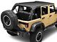 Smittybilt Extended Top; Black Diamond (07-09 Jeep Wrangler JK 4-Door)