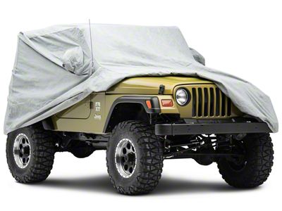 Smittybilt Full Climate Jeep Cover (76-06 Jeep CJ5, CJ7, Wrangler YJ & TJ, Excluding Unlimited)