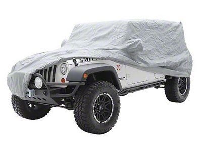 Smittybilt Full Climate Car Cover (87-06 Jeep Wrangler YJ & TJ)