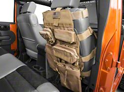 Smittybilt G.E.A.R. Custom Fit Front Seat Covers; Coyote Tan (87-18 Jeep Wrangler YJ, TJ, & JK)