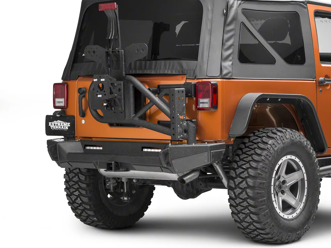 Smittybilt Gen2 Bolt On Tire Carrier (07-18 Jeep Wrangler JK)