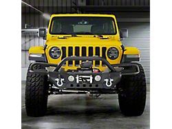 Smittybilt SRC Gen2 Front Bumper; Textured Black (20-24 Jeep Gladiator JT)