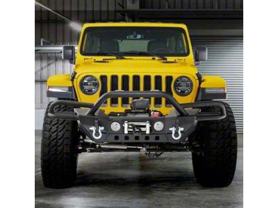 Smittybilt SRC Gen2 Front Bumper; Textured Black (20-25 Jeep Gladiator JT)