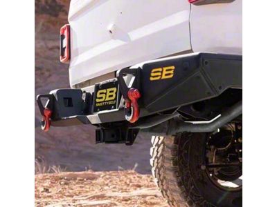 Smittybilt XRC Gen2 Rear Bumper; Textured Black (20-25 Jeep Gladiator JT)