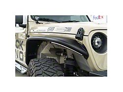 Smittybilt XRC Tubular Fender Flares; Front (20-24 Jeep Gladiator JT)